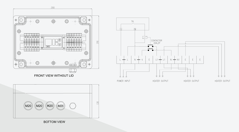 CMECT/W drawing